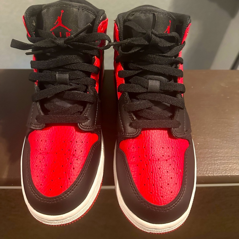Red Retro Mid Jordans 
5.0